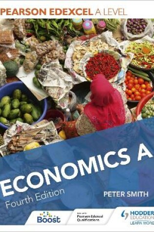 Cover of Pearson Edexcel A level Economics A Fourth Edition