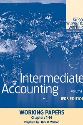 Cover of Intermediate Accounting, Working Papers, Volume 1