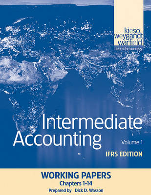 Book cover for Intermediate Accounting, Working Papers, Volume 1