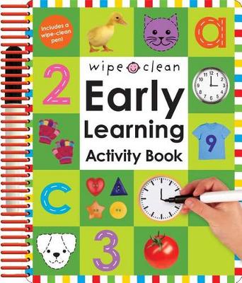 Book cover for Wipe Clean: Early Learning Activity Book