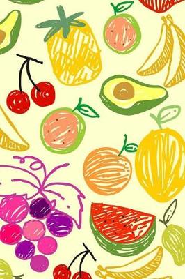 Book cover for Fruit And Vegetables Notebook