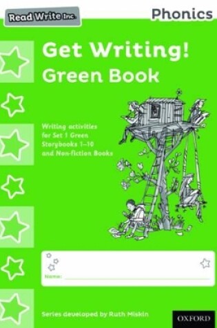 Cover of Read Write Inc. Phonics: Get Writing! Green Book Pack of 10