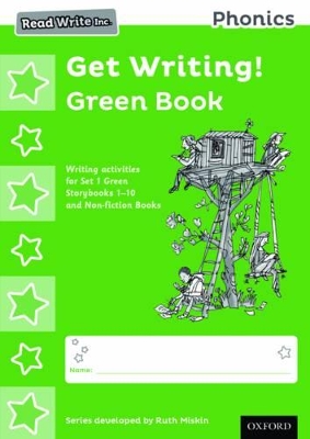 Book cover for Read Write Inc. Phonics: Get Writing! Green Book Pack of 10