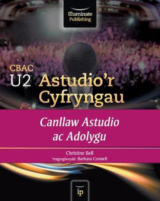 Book cover for CBAC U2 Astudio'r Cyfryngau Canllaw Astudio ac Adolygu