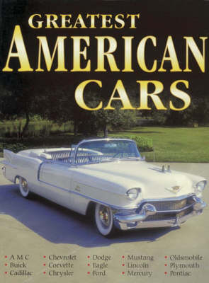 Book cover for Greatest American Cars