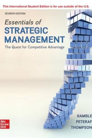 Cover of ISE Essentials of Strategic Management: The Quest for Competitive Advantage