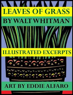 Book cover for Leaves of Grass by Walt Whitman Illustrated Excerpts