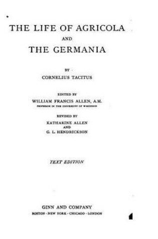 Cover of The Life of Agricola and The Germania