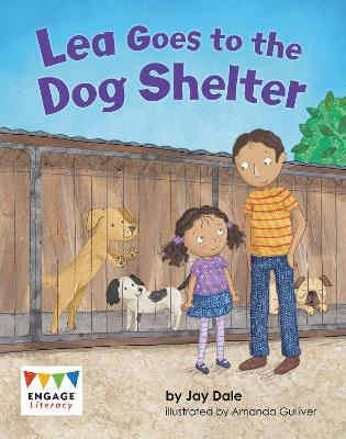 Book cover for Lea Goes to the Dog Shelter