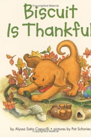Cover of Biscuit is Thankful