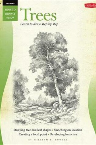 Cover of Drawing: Trees with William F. Powell