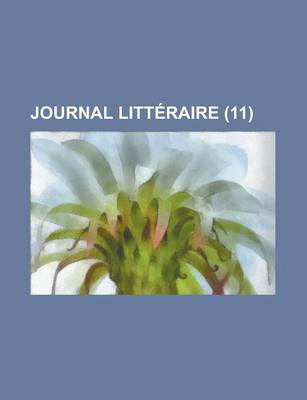 Book cover for Journal Litteraire (11 )