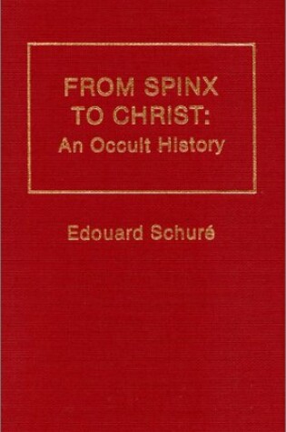 Cover of From Sphinx to Christ