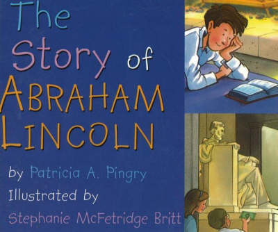 Book cover for The Story of Abraham Lincoln