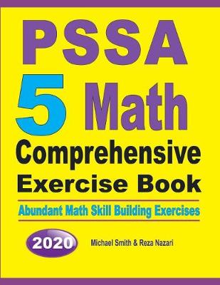 Book cover for PSSA 5 Math Comprehensive Exercise Book