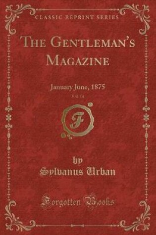 Cover of The Gentleman's Magazine, Vol. 14