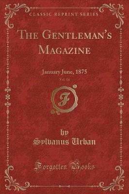 Book cover for The Gentleman's Magazine, Vol. 14