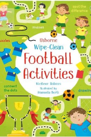 Cover of Wipe-Clean Football Activities