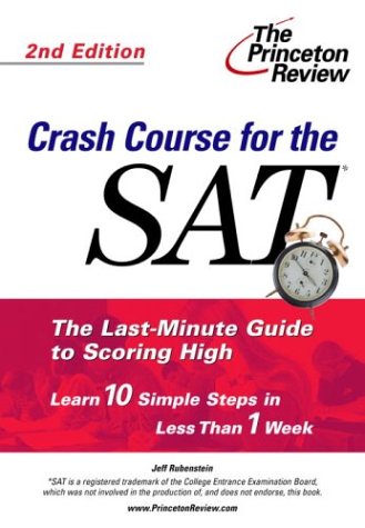 Cover of Crash Course for the SAT, Second Edition