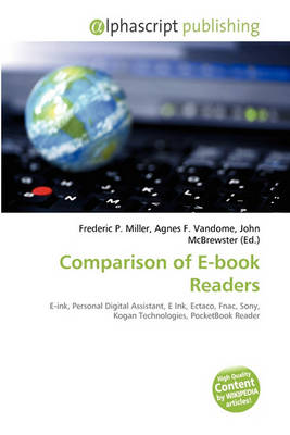 Cover of Comparison of E-Book Readers