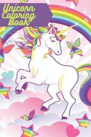 Cover of Unicorn Coloring Book