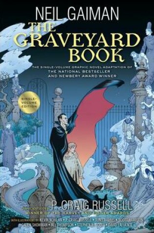 Cover of The Graveyard Book Graphic Novel Single Volume