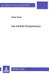 Book cover for Das Kantbild Schopenhauers