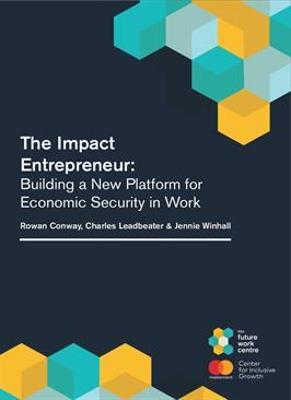 Book cover for The impact entrepreneur