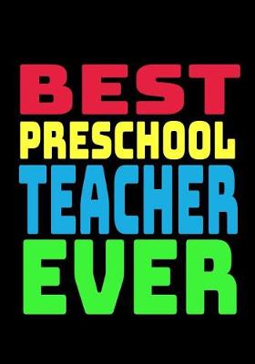 Book cover for Best Preschool Teacher Ever