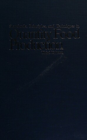Book cover for Quantity Food Production