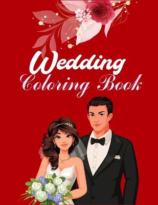 Book cover for Wedding Coloring Book