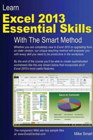 Cover of Learn Excel 2013 Essential Skills with The Smart Method