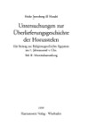 Book cover for Untersuchungen Zur Uberlieferungsgeschichte Der Horusstelen