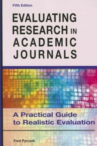 Cover of Evaluating Research in Academic Journals