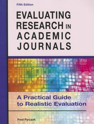 Book cover for Evaluating Research in Academic Journals