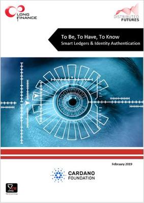 Book cover for To Be, To Have, To Know: Smart Ledgers & Identity Authentication