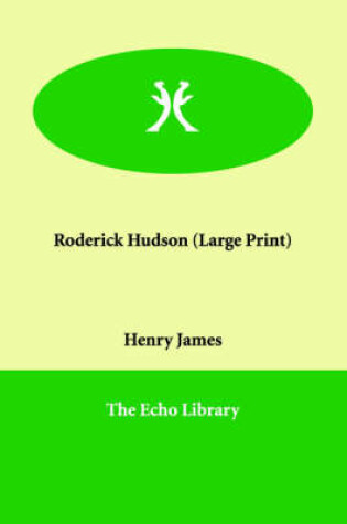 Cover of Roderick Hudson (Large Print)