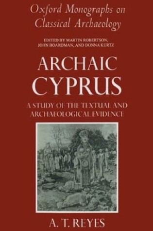 Cover of Archaic Cyprus