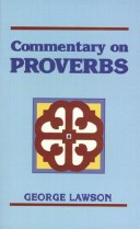 Book cover for Commentary on Proverbs