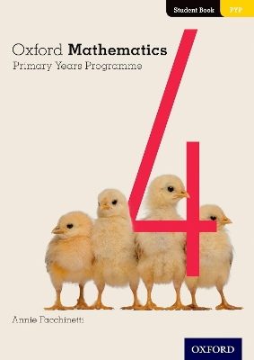 Book cover for Oxford Mathematics Primary Years Programme Student Book 4