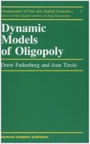 Cover of Dynamic Models of Oligopoly