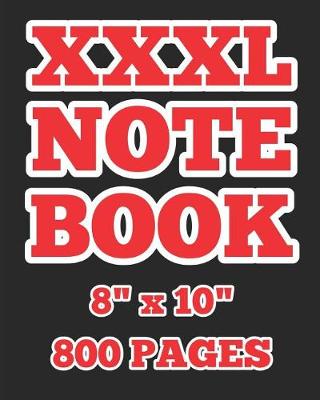 Book cover for XXXL Notebook