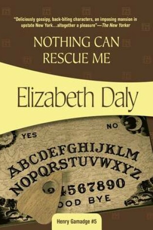Cover of Nothing Can Rescue Me