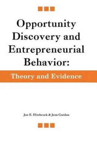 Cover of Opportunity Discovery and Entrepreneurial Behavior