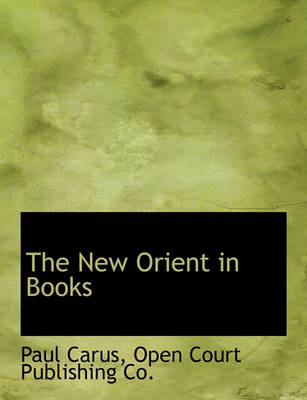 Book cover for The New Orient in Books