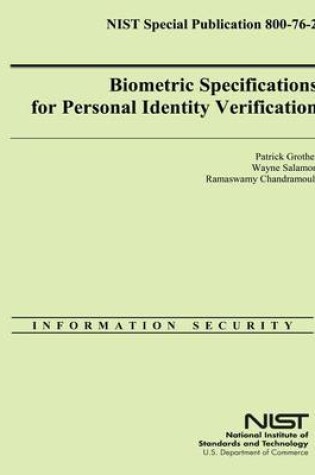 Cover of Biometric Specifications for Personal Identity Verification