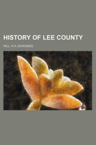 Cover of History of Lee County