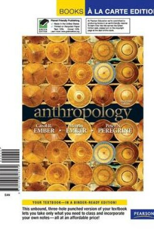 Cover of Anthropology, Books a la Carte Plus Myanthrolab -- Access Card Package