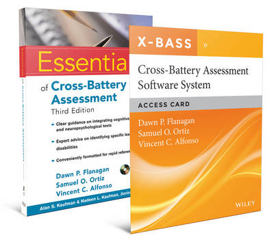 Book cover for Essentials of Cross–Battery Assessment, 3e Set with Letter and XBass Registration Card