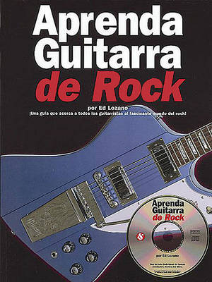 Book cover for Aprenda Guitarra De Rock / Learn Rock Guitar